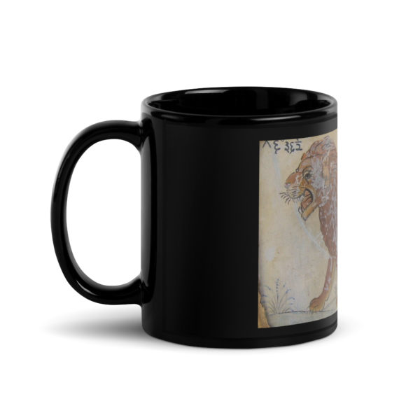 Black Glossy Mug Leo "Jantar Mantar" - Image 2