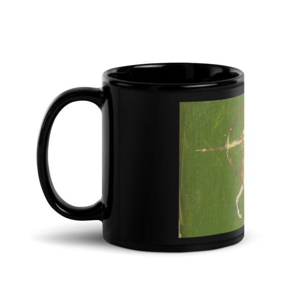 Black Glossy Mug Saggitarius "Jantar Mantar" - Image 2