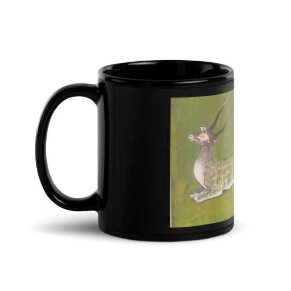 Black Glossy Mug Capricorn "Jantar Mantar" - Image 2