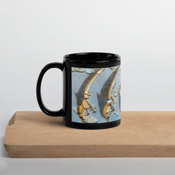 Black Glossy Mug "Minoan" - Image 3