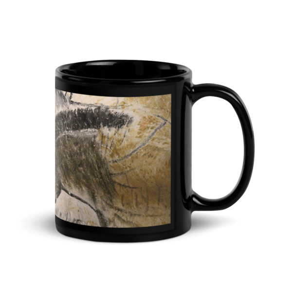 Black Glossy Mug "Chauvet" - Image 3