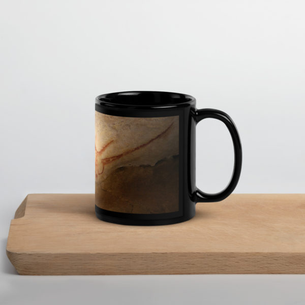 Black Glossy Mug "Chauvet" - Image 3