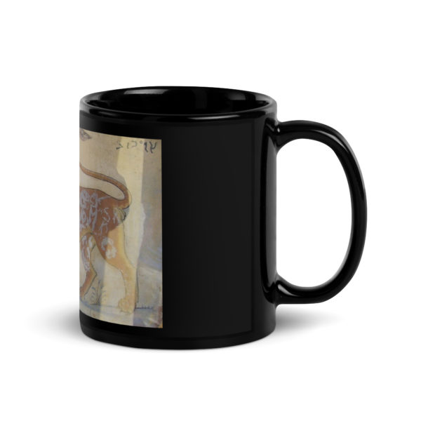 Black Glossy Mug Leo "Jantar Mantar" - Image 3