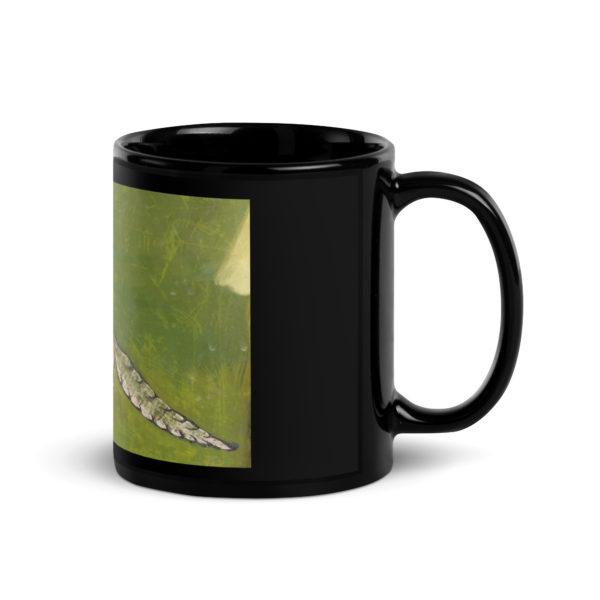 Black Glossy Mug Capricorn "Jantar Mantar" - Image 3