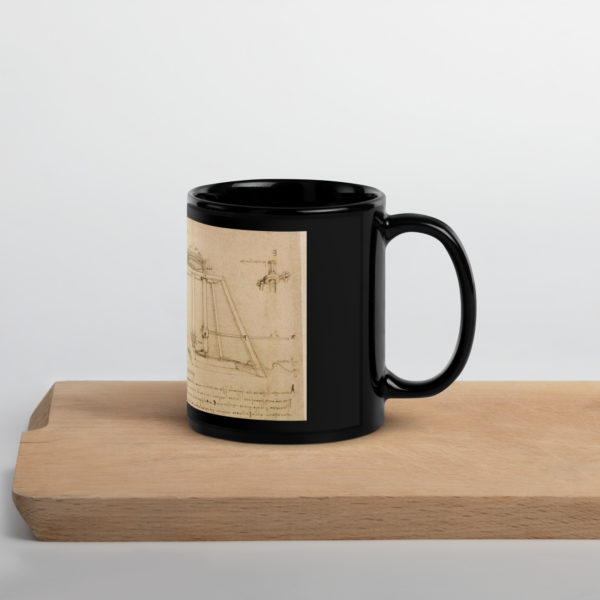 Black Glossy Mug "Atlanticus" - Image 3