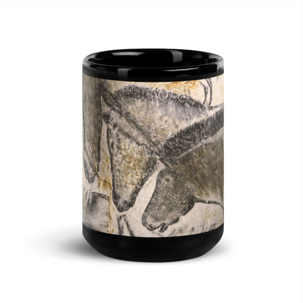 Black Glossy Mug "Chauvet" - Image 6