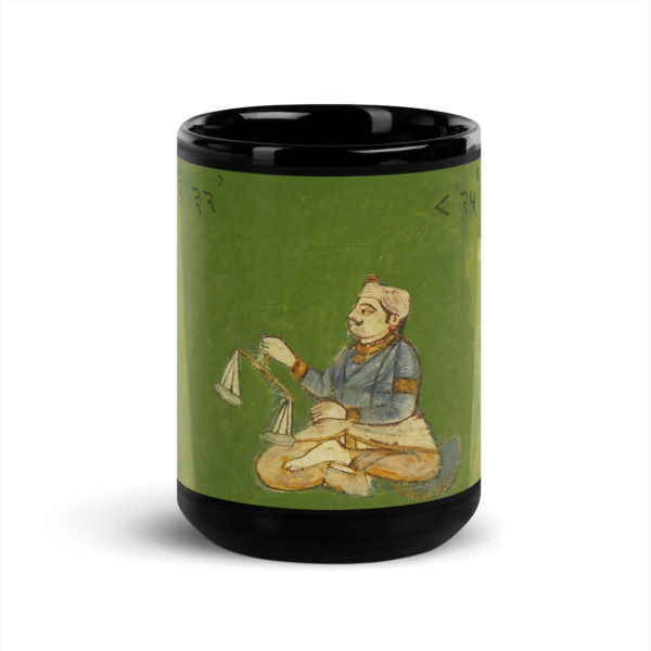 Black Glossy Mug Libra "Jantar Mantar" - Image 6
