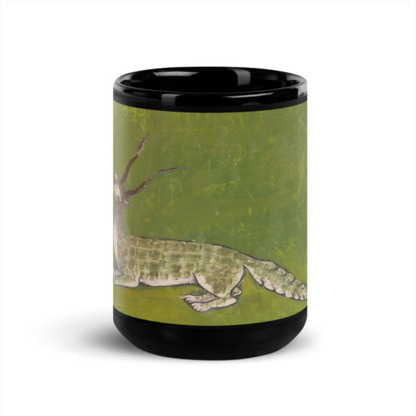 Black Glossy Mug Capricorn "Jantar Mantar" - Image 6
