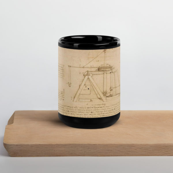 Black Glossy Mug "Atlanticus" - Image 4