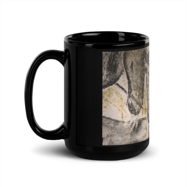 Black Glossy Mug "Chauvet" - Image 4