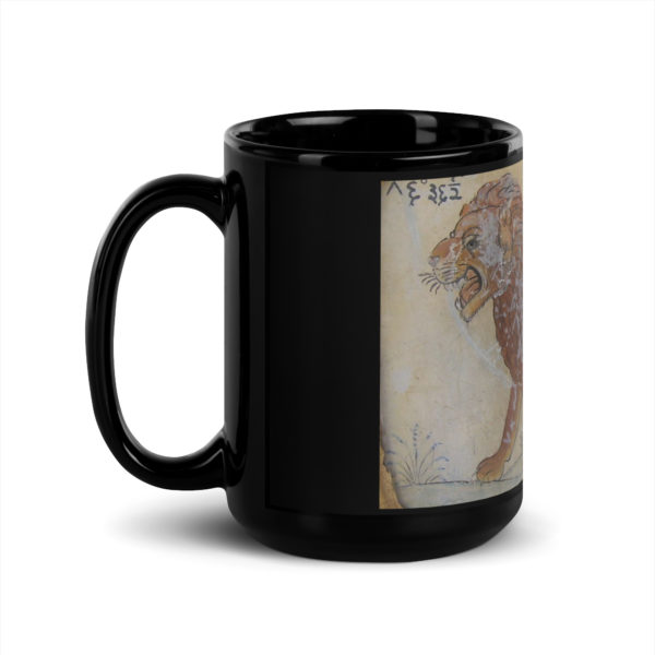 Black Glossy Mug Leo "Jantar Mantar" - Image 4