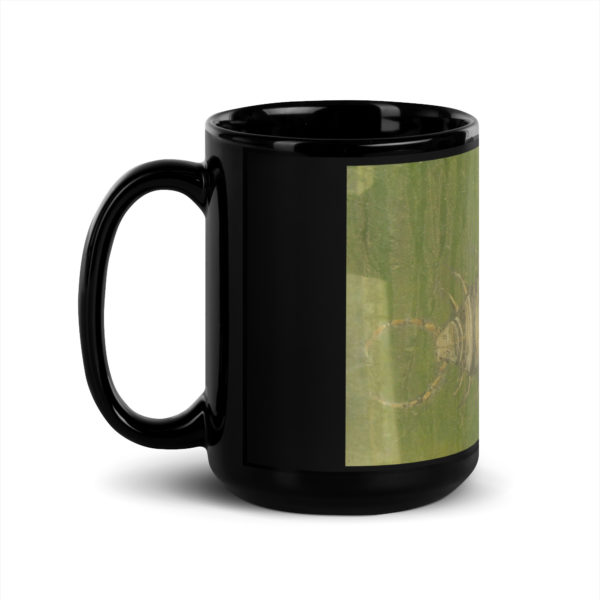 Black Glossy Mug Scorpio "Jantar Mantar" - Image 4