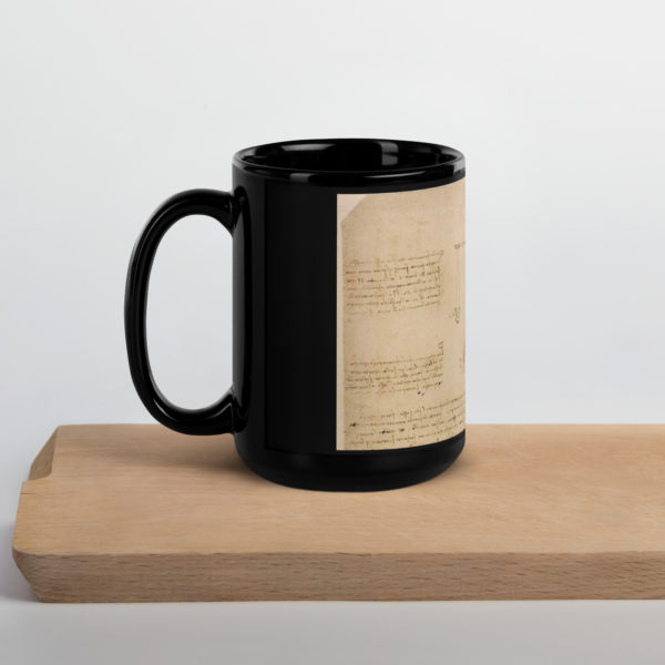 Black Glossy Mug "Atlanticus" - Image 5