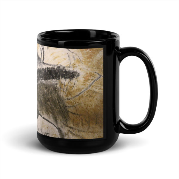Black Glossy Mug "Chauvet" - Image 5