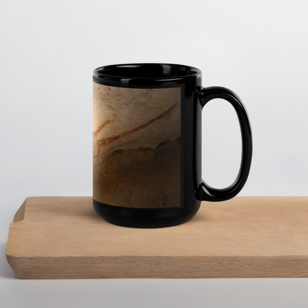 Black Glossy Mug "Chauvet" - Image 6