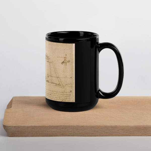 Black Glossy Mug "Atlanticus" - Image 6