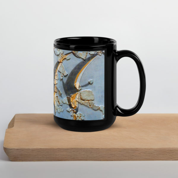 Black Glossy Mug "Minoan" - Image 6