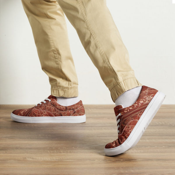 Men’s lace-up canvas shoes "Taj" - Image 4