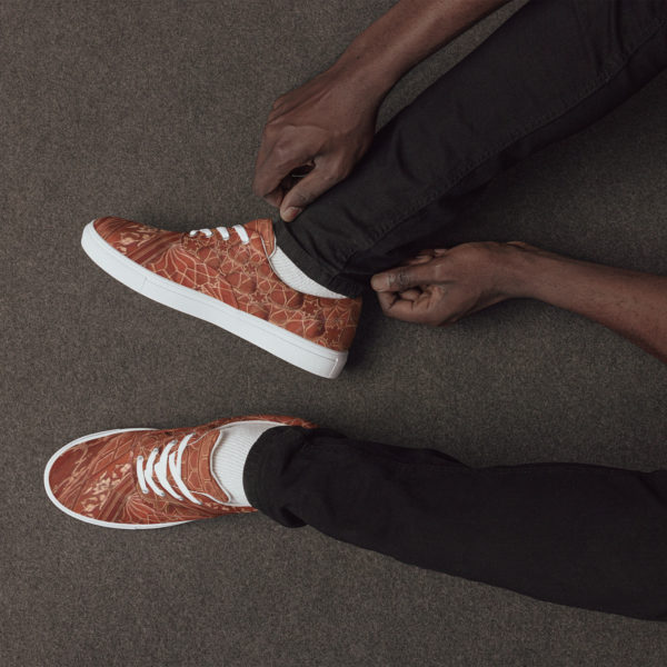 Men’s lace-up canvas shoes "Taj"