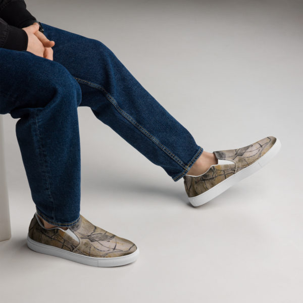 Men’s slip-on canvas shoes "Chauvet" - Image 8