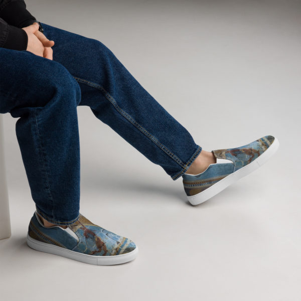 Men’s slip-on canvas shoes "Minoan" - Image 2