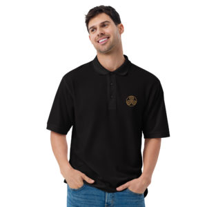 Men's Premium Polo "Triskele"