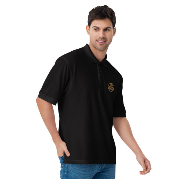 Men's Premium Polo "Triskele" - Image 8
