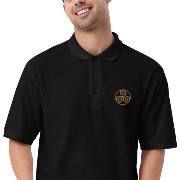 Men's Premium Polo "Triskele" - Image 7