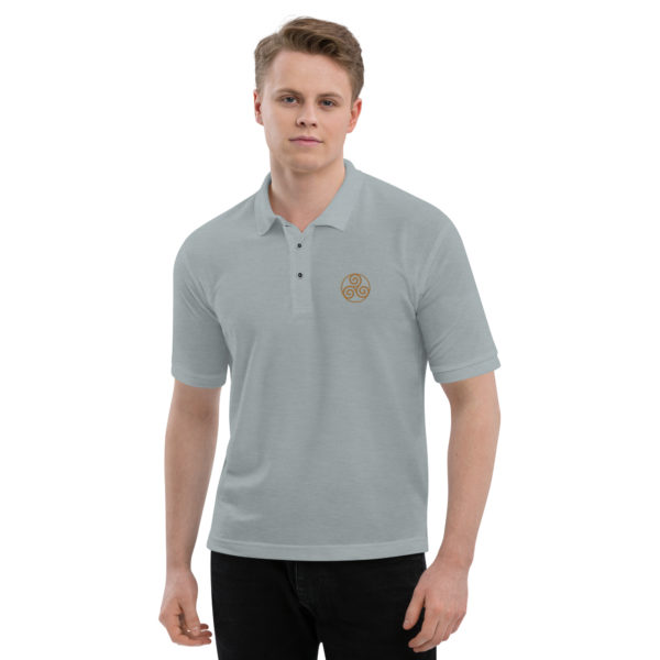 Men's Premium Polo "Triskele" - Image 4