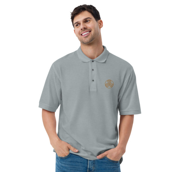 Men's Premium Polo "Triskele" - Image 18