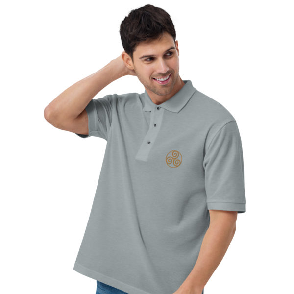 Men's Premium Polo "Triskele" - Image 21