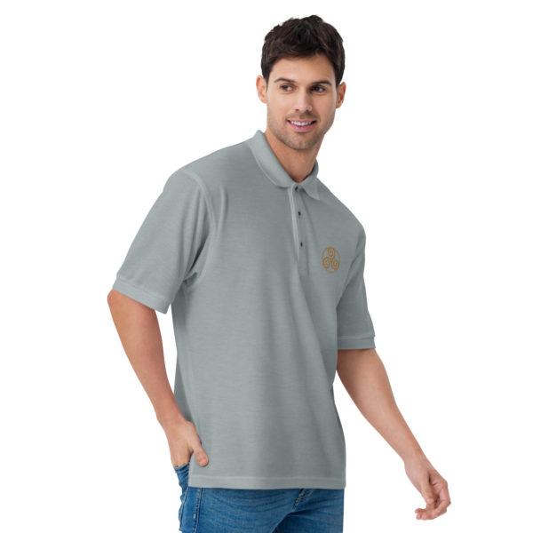 Men's Premium Polo "Triskele" - Image 20