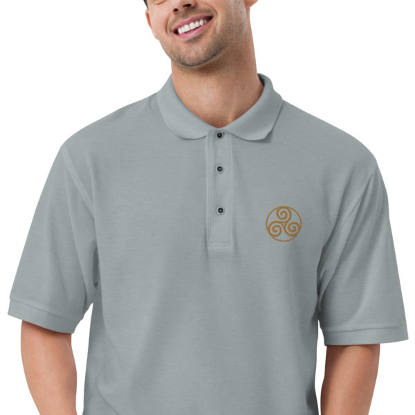 Men's Premium Polo "Triskele" - Image 19
