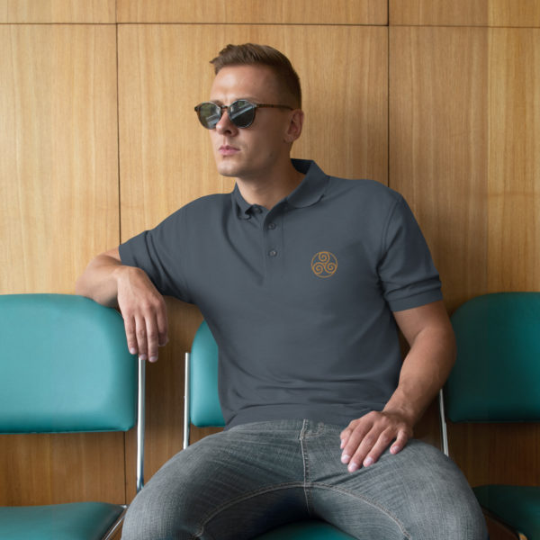 Men's Premium Polo "Triskele" - Image 3