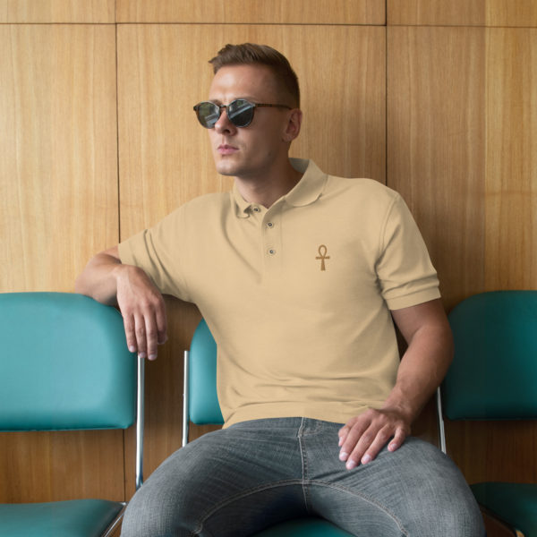 Men's Premium Polo "Ankh" - Image 8