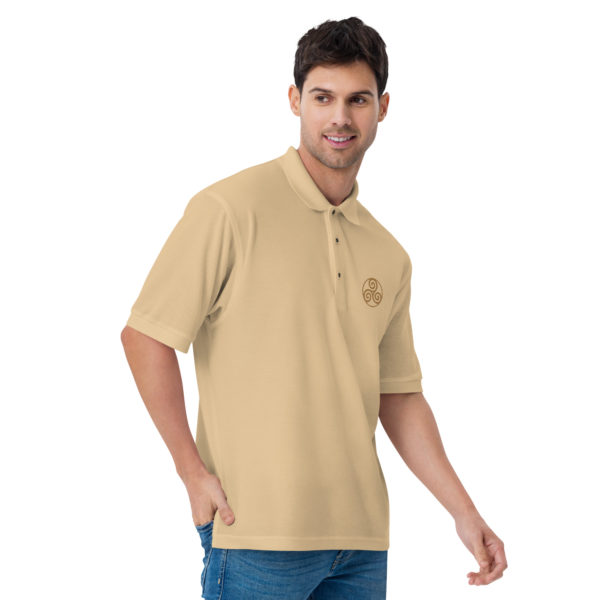 Men's Premium Polo "Triskele" - Image 24