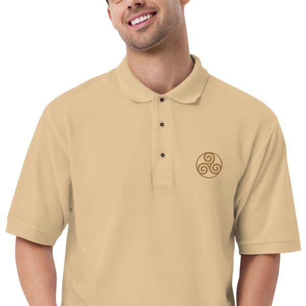 Men's Premium Polo "Triskele" - Image 23