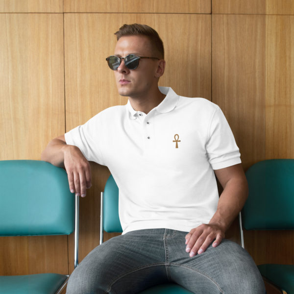 Men's Premium Polo "Ankh" - Image 9
