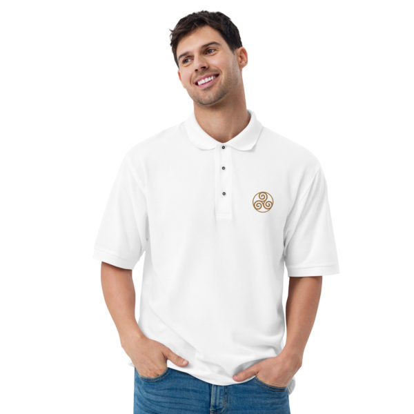 Men's Premium Polo "Triskele" - Image 26