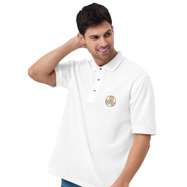 Men's Premium Polo "Triskele" - Image 29