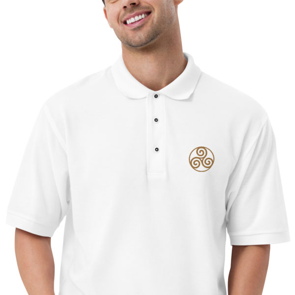 Men's Premium Polo "Triskele" - Image 27