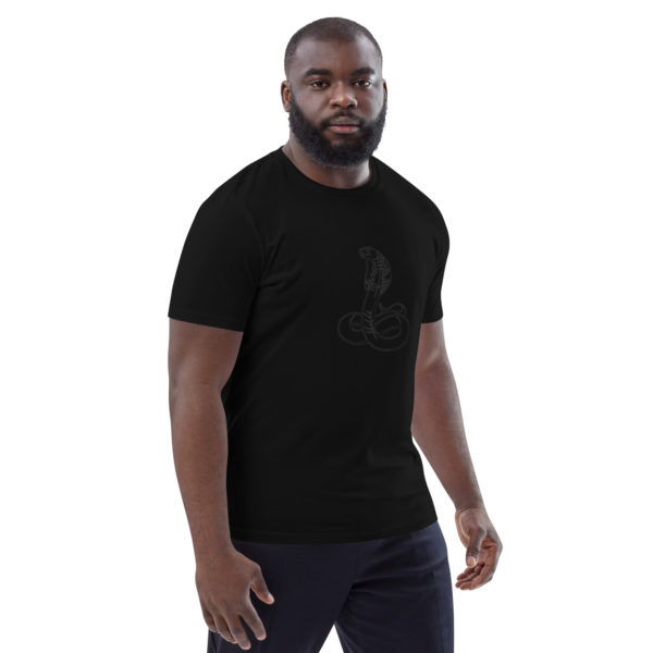 Unisex organic cotton t-shirt "Uraeus" - Image 3
