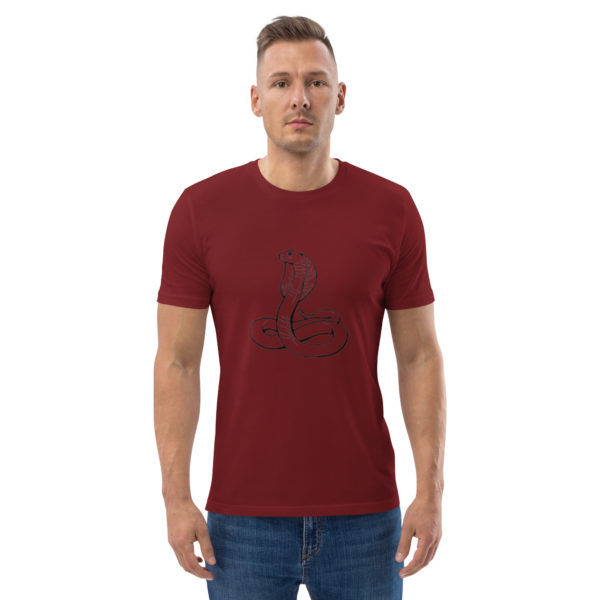 Unisex organic cotton t-shirt "Uraeus" - Image 34