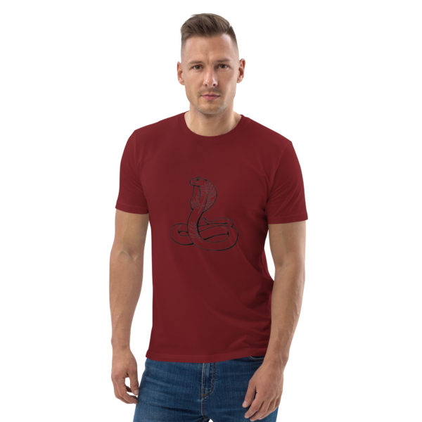 Unisex organic cotton t-shirt "Uraeus" - Image 33
