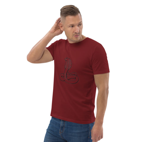 Unisex organic cotton t-shirt "Uraeus" - Image 38