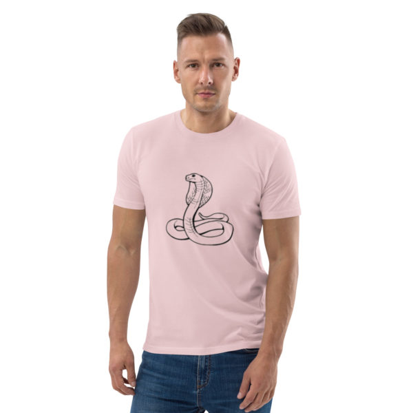 Unisex organic cotton t-shirt "Uraeus" - Image 109