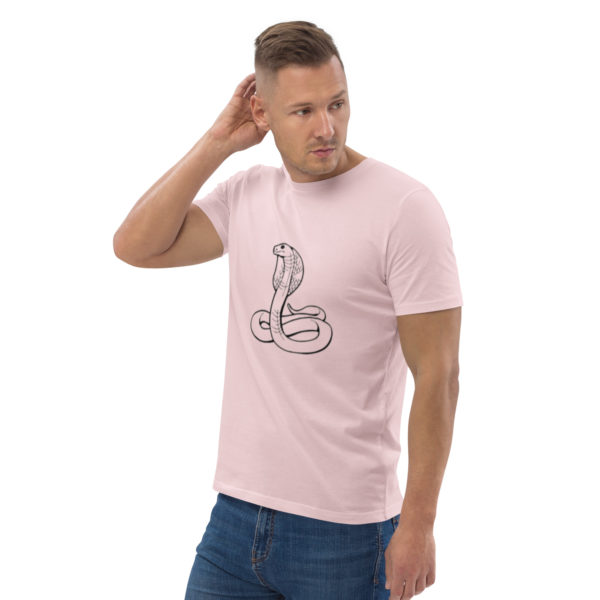 Unisex organic cotton t-shirt "Uraeus" - Image 114