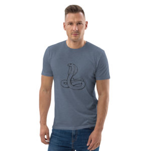 Unisex organic cotton t-shirt "Uraeus"