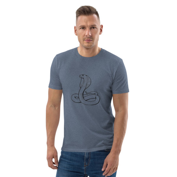 Unisex organic cotton t-shirt "Uraeus"