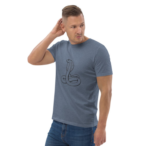 Unisex organic cotton t-shirt "Uraeus" - Image 81